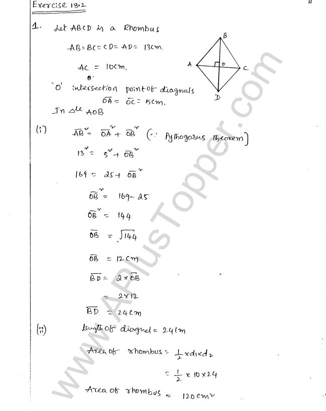 ML Aggarwal ICSE Solutions for Class 8 Maths Chapter 18 Mensuration 11