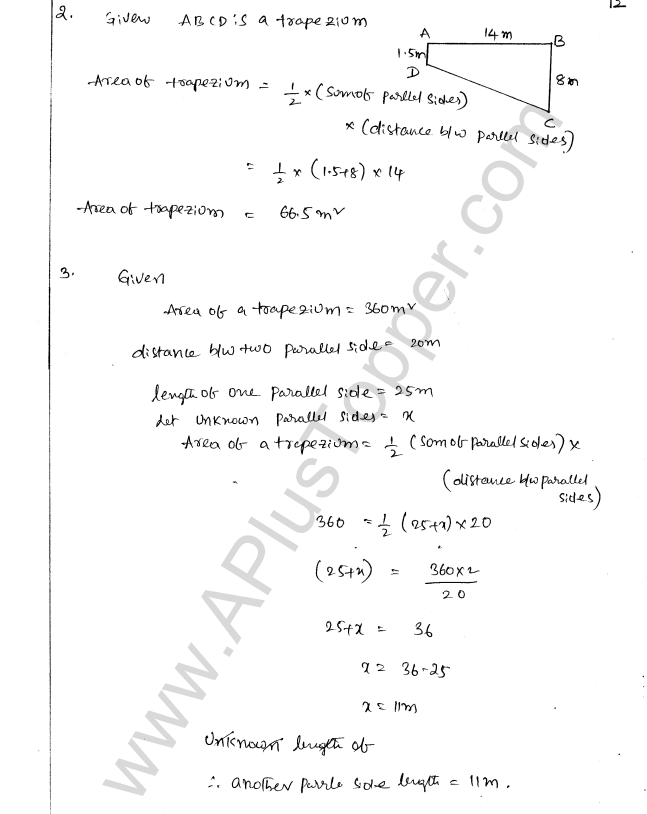 ML Aggarwal ICSE Solutions for Class 8 Maths Chapter 18 Mensuration 12