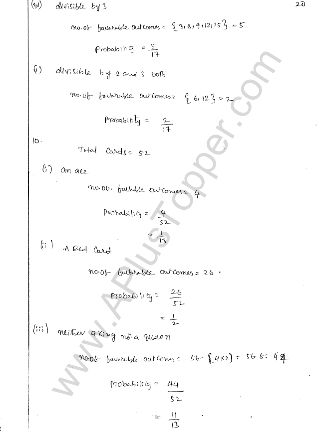ML Aggarwal ICSE Solutions for Class 8 Maths Chapter 19 Data Handiling 20