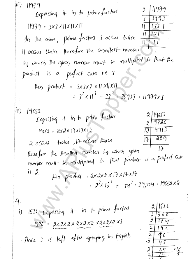 ML Aggarwal ICSE Solutions for Class 8 Maths Chapter 4 Cubes and Cube Roots 4