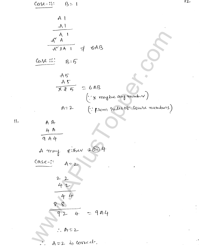 ML Aggarwal ICSE Solutions for Class 8 Maths Chapter 5 Playing with Numbers 14