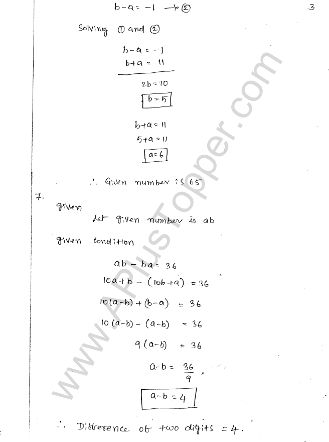 ML Aggarwal ICSE Solutions for Class 8 Maths Chapter 5 Playing with Numbers 3