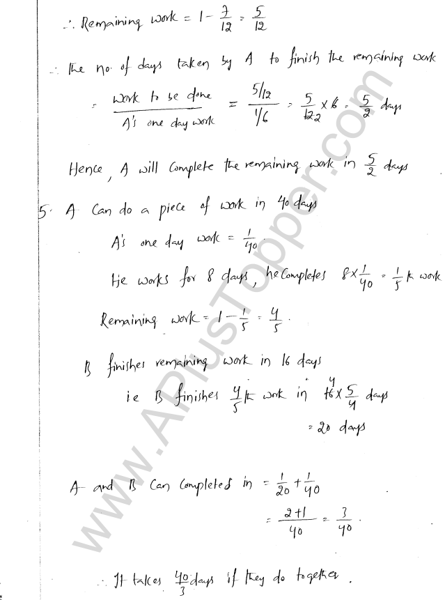 ML Aggarwal ICSE Solutions for Class 8 Maths Chapter 9 Direct and Inverse Variation 17