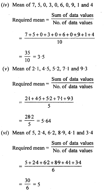 Selina Concise Mathematics Class 6 ICSE Solutions Chapter 34 Mean and Median image - 2