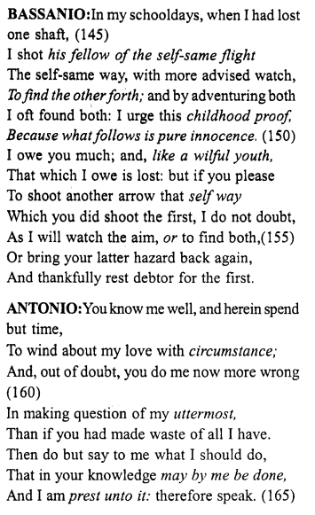 Merchant of Venice Act 1, Scene 1 Translation Meaning Annotations 10