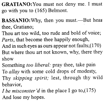 Merchant of Venice Act 2, Scene 2 Translation Meaning Annotations 15