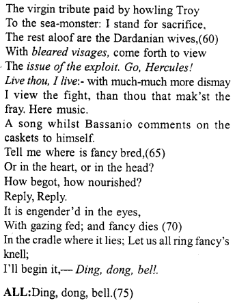 Merchant of Venice Act 3, Scene 2 Translation Meaning Annotations 6