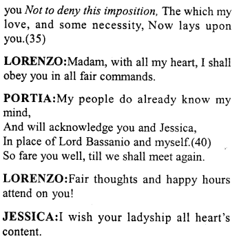 Merchant of Venice Act 3, Scene 4 Translation Meaning Annotations 3