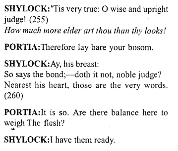 Merchant of Venice Act 4, Scene 1 Translation Meaning Annotations 24