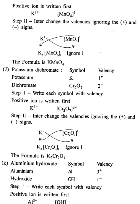 New Simplified Chemistry Class 8 ICSE Solutions Chapter 5 Language of Chemistry 12