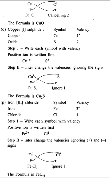 New Simplified Chemistry Class 8 ICSE Solutions Chapter 5 Language of Chemistry 16