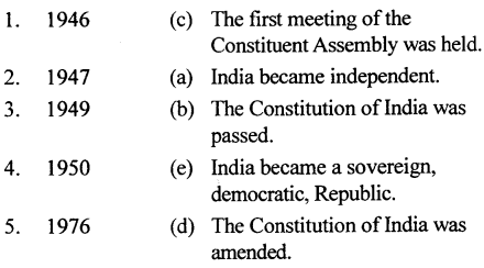 The Trail History and Civics for Class 7 ICSE Solutions Chapter 12 The Constitution and the Preamble 3