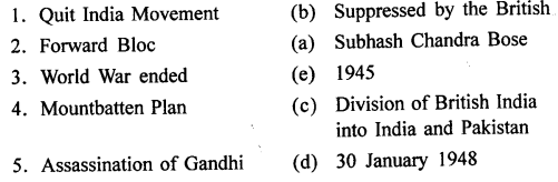 The Trail History and Civics for Class 8 ICSE Solutions - The Indian National Movement (1935-47) 3