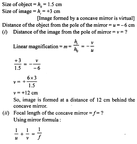 A New Approach to ICSE Physics Part 1 Class 9 Solutions Light 33.1
