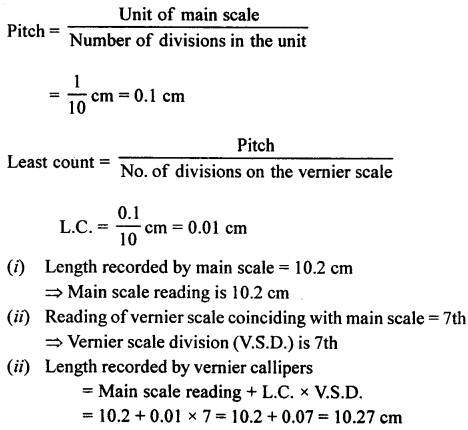 A New Approach to ICSE Physics Part 1 Class 9 Solutions Measurements and Experimentation 22.1