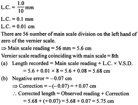 A New Approach to ICSE Physics Part 1 Class 9 Solutions Measurements and Experimentation 24.1