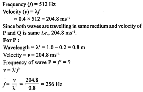 A New Approach to ICSE Physics Part 1 Class 9 Solutions Sound 16.1