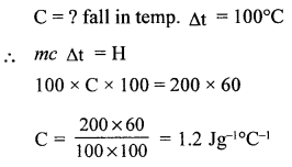 A New Approach to ICSE Physics Part 2 Class 10 Solutions Calorimetry 10.1