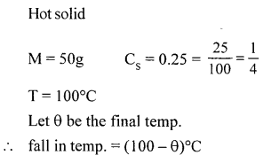 A New Approach to ICSE Physics Part 2 Class 10 Solutions Calorimetry 13.2