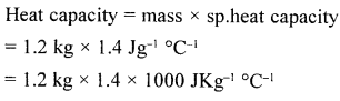 A New Approach to ICSE Physics Part 2 Class 10 Solutions Calorimetry 14.2