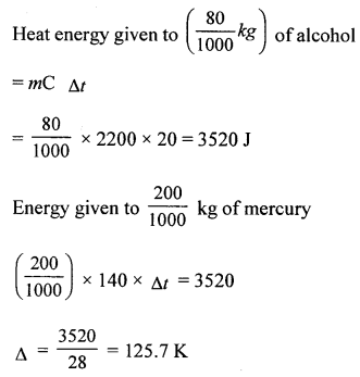 A New Approach to ICSE Physics Part 2 Class 10 Solutions Calorimetry 20
