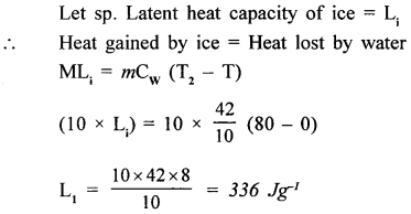A New Approach to ICSE Physics Part 2 Class 10 Solutions Calorimetry 34.1