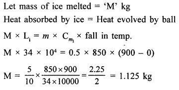 A New Approach to ICSE Physics Part 2 Class 10 Solutions Calorimetry 34.2