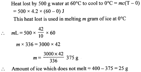 A New Approach to ICSE Physics Part 2 Class 10 Solutions Calorimetry 36.2