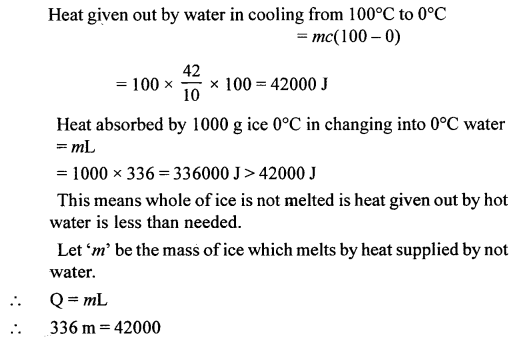 A New Approach to ICSE Physics Part 2 Class 10 Solutions Calorimetry 37.1