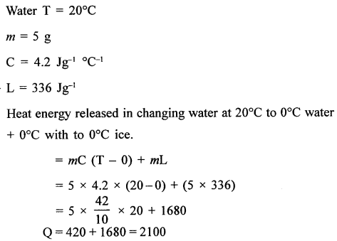 A New Approach to ICSE Physics Part 2 Class 10 Solutions Calorimetry 39