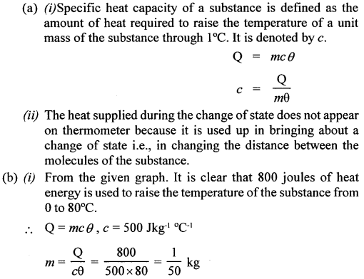 A New Approach to ICSE Physics Part 2 Class 10 Solutions Calorimetry 41.1