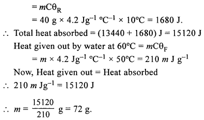 A New Approach to ICSE Physics Part 2 Class 10 Solutions Calorimetry 52