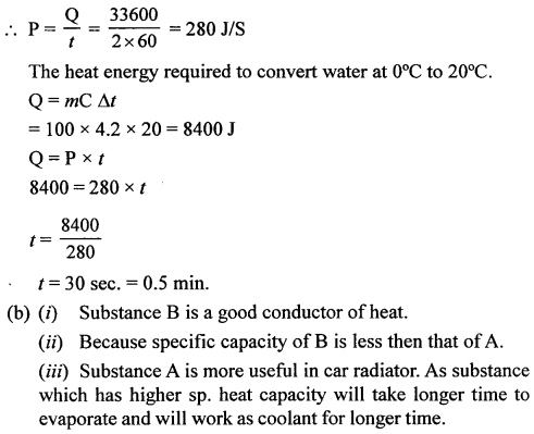 A New Approach to ICSE Physics Part 2 Class 10 Solutions Calorimetry 55