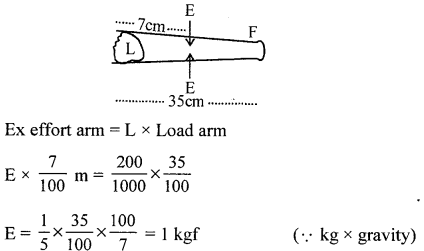 A New Approach to ICSE Physics Part 2 Class 10 Solutions Machines 40.1