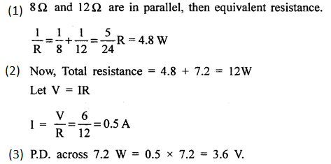A New Approach to ICSE Physics Part 2 Class 10 Solutions Model Test Paper -1 .12