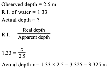 A New Approach to ICSE Physics Part 2 Class 10 Solutions Refraction Of Light 15