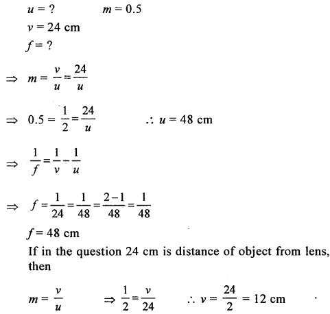 A New Approach to ICSE Physics Part 2 Class 10 Solutions Refraction Of Light 25.1