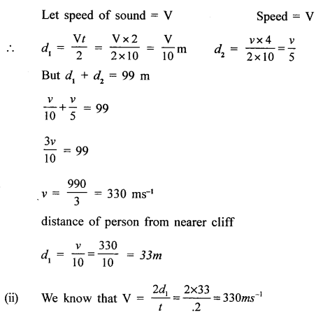A New Approach to ICSE Physics Part 2 Class 10 Solutions Sound 17