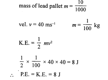 A New Approach to ICSE Physics Part 2 Class 10 Solutions Work, Power And Energy 40