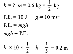 A New Approach to ICSE Physics Part 2 Class 10 Solutions Work, Power And Energy 50