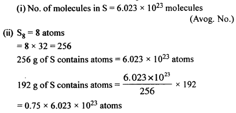 New Simplified Chemistry Class 10 ICSE Solutions Chapter 4A Mole Concept and Stoichiometry Gay Lussac’s Law - Avogadro’s Law 31