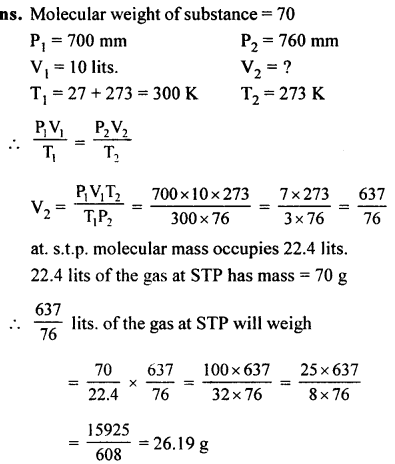 New Simplified Chemistry Class 10 ICSE Solutions Chapter 4A Mole Concept and Stoichiometry Gay Lussac’s Law - Avogadro’s Law 52
