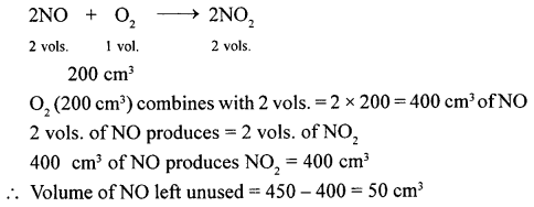 New Simplified Chemistry Class 10 ICSE Solutions Chapter 4A Mole Concept and Stoichiometry Gay Lussac’s Law - Avogadro’s Law 7