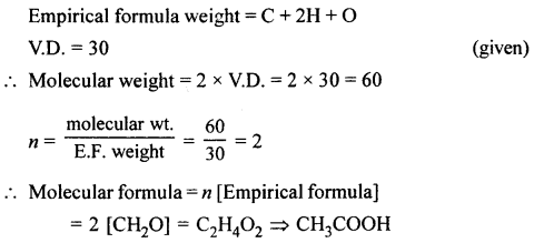New Simplified Chemistry Class 10 ICSE Solutions Chapter 4B Mole Concept and Stoichiometry Percentage Composition - Empirical & Molecular Formula 15
