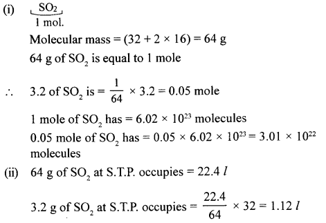 New Simplified Chemistry Class 10 ICSE Solutions Chapter 4B Mole Concept and Stoichiometry Percentage Composition - Empirical & Molecular Formula 53