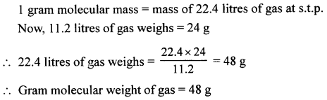 New Simplified Chemistry Class 10 ICSE Solutions Chapter 4B Mole Concept and Stoichiometry Percentage Composition - Empirical & Molecular Formula 73