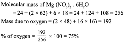 New Simplified Chemistry Class 10 ICSE Solutions Chapter 4B Mole Concept and Stoichiometry Percentage Composition - Empirical & Molecular Formula 83