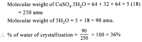 New Simplified Chemistry Class 10 ICSE Solutions Chapter 4B Mole Concept and Stoichiometry Percentage Composition - Empirical & Molecular Formula 94