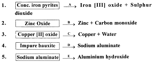 New Simplified Chemistry Class 10 ICSE Solutions Chapter 6 Metallurgy 22