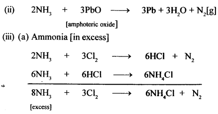 New Simplified Chemistry Class 10 ICSE Solutions Chapter 7B Study Of Compounds - Ammonia 55